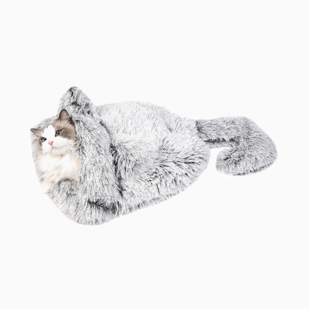 Get Your Feline Friend the Coziest Sleep with Cozy Burrow Cat Bed