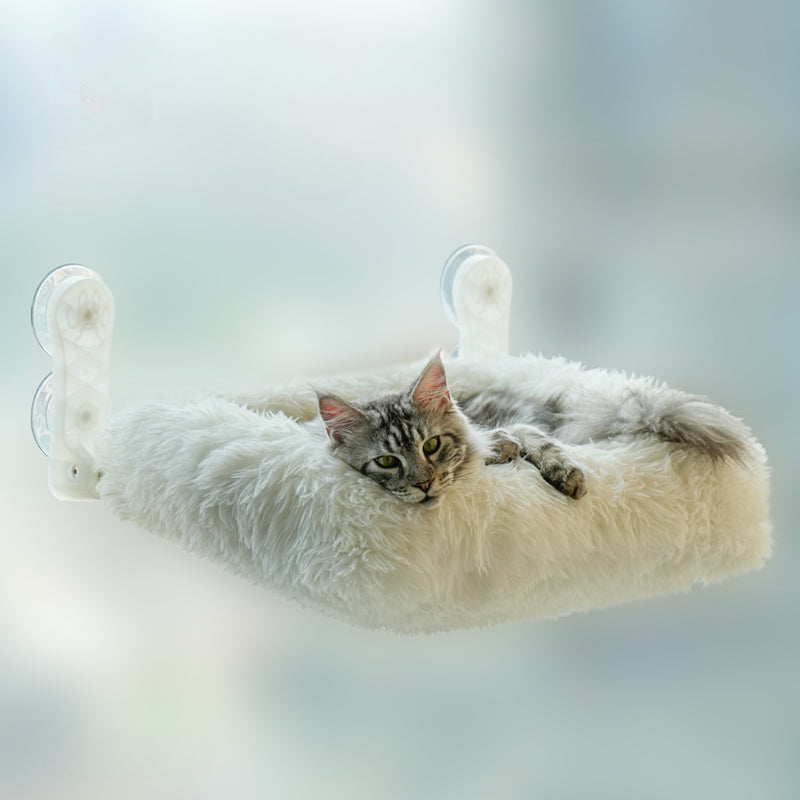 Ultimate Pet Hanging Cat Hammock for Windowsill and Bedside - Keep Your Cat Warm and Cozy All Winter Long