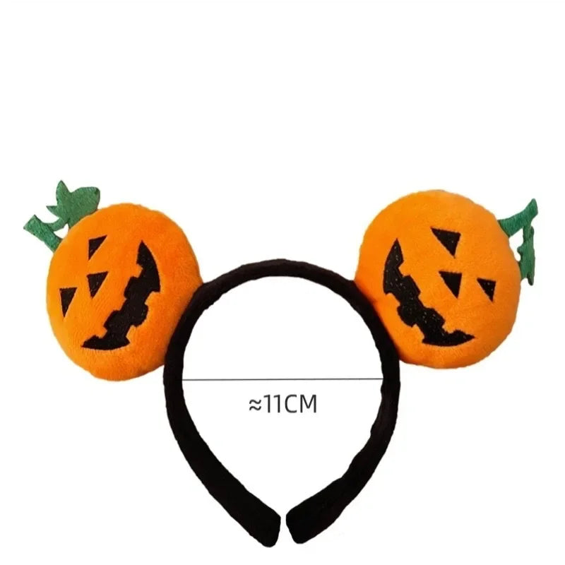 20PCS New Halloween Headdress Hairband Pumpkin Hairband Makeup Props Photo Decoration Headband Hairpin Party Jewellery Hairpin