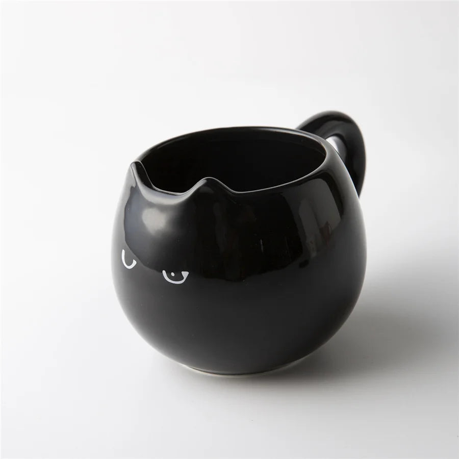 1PC cat shaped ceramic cup, creative mug, 380ml/13oz coffee and drinking cup