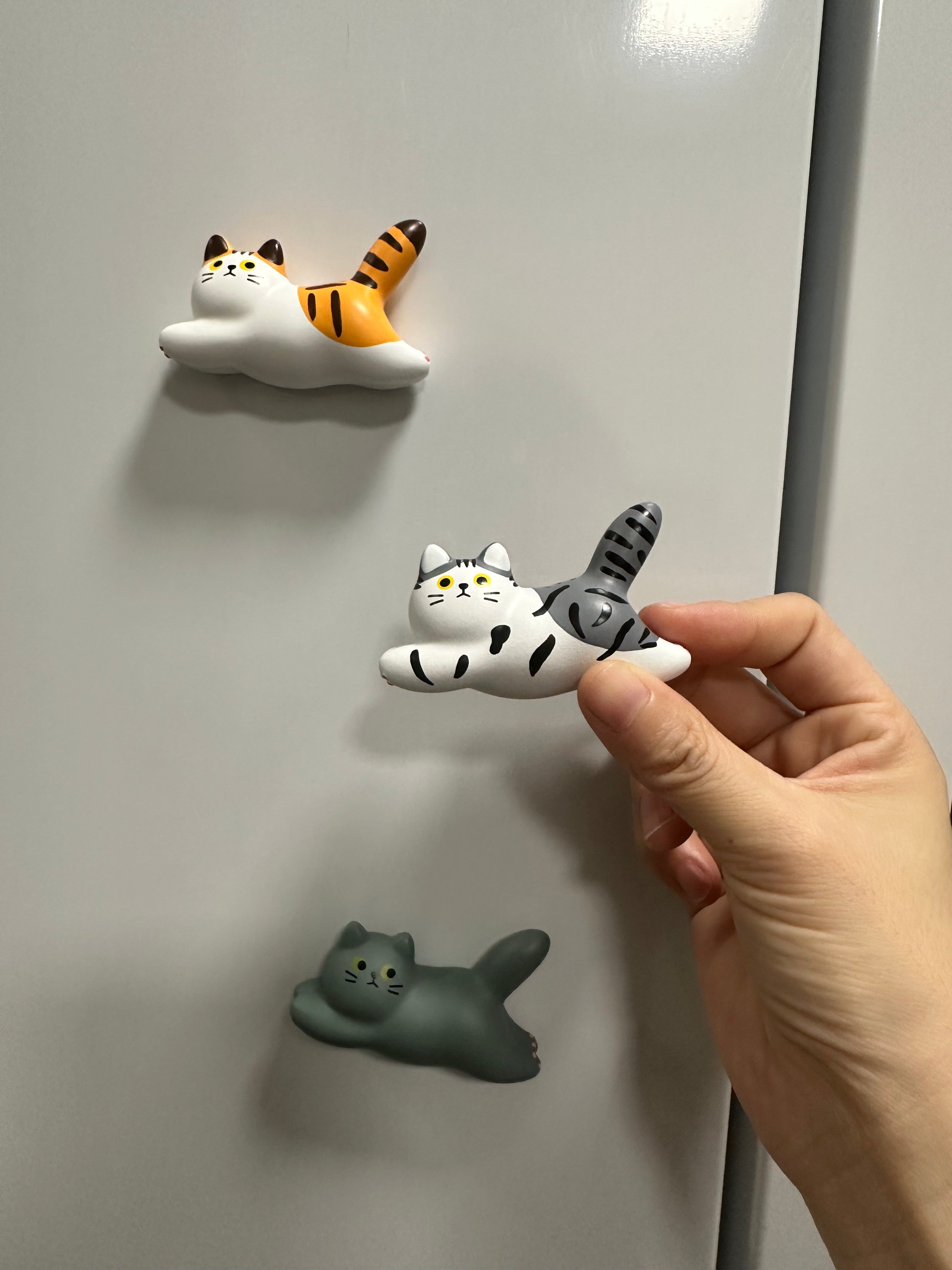 ins cat refrigerator sticker cute handmade magnetic decoration personalized creative magnetic magnet