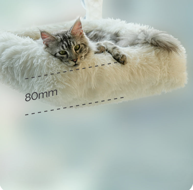 Ultimate Pet Hanging Cat Hammock for Windowsill and Bedside - Keep Your Cat Warm and Cozy All Winter Long